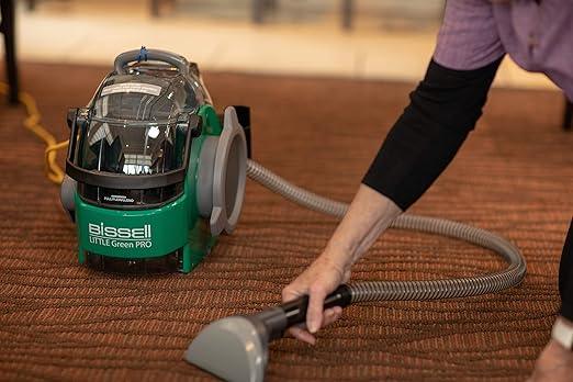 Bissell BigGreen Commercial Little Green Pro Commercial Spot Cleaner, Carpet & Upholstery Cleaner and Car/Auto Detailer with Deep Stain Tool, 6" Tough Stain Tool BGSS1481 - NeatNest