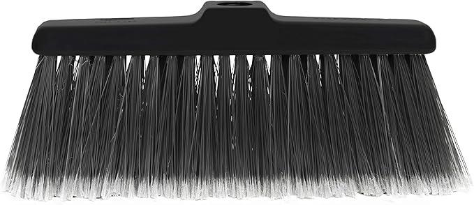 Black Kitchen Broom with Adjustable Handle - NeatNest