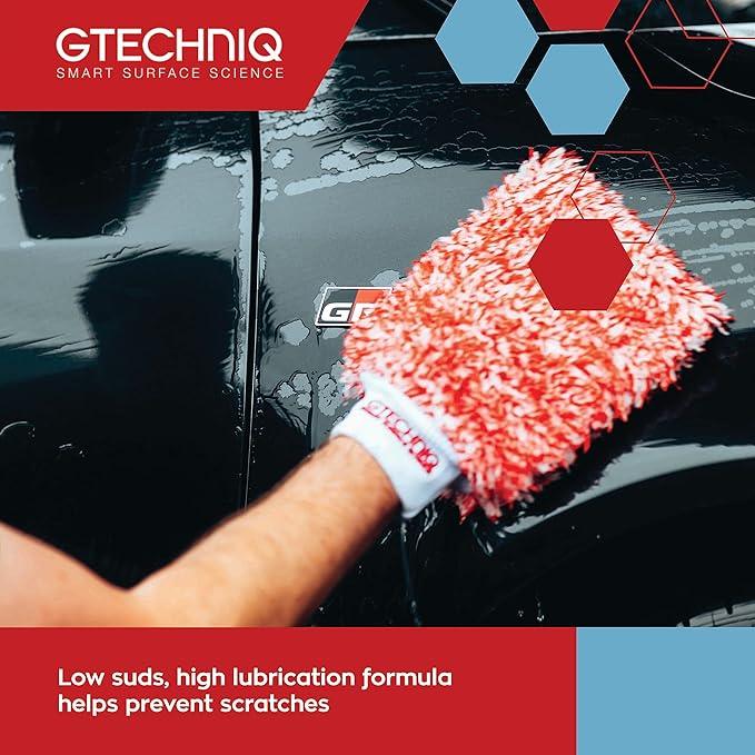 Gtechniq Car Shampoo. 2-in-1 Ceramic GWash and Hydrophobic Coating for Car Cleaning. Cleans and Repels Dirt, Car Cleaner for Up to 3 Months Protection, Super Concentrated - 500ml - NeatNest