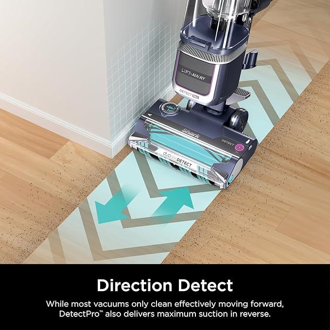 Shark Detect Pro Speed Lift-Away ADV Bagless Upright Vacuum with DuoClean Detect, Anti-Allergen, Lift-Away, and Odor Neutralizer Technology, LA742 - NeatNest