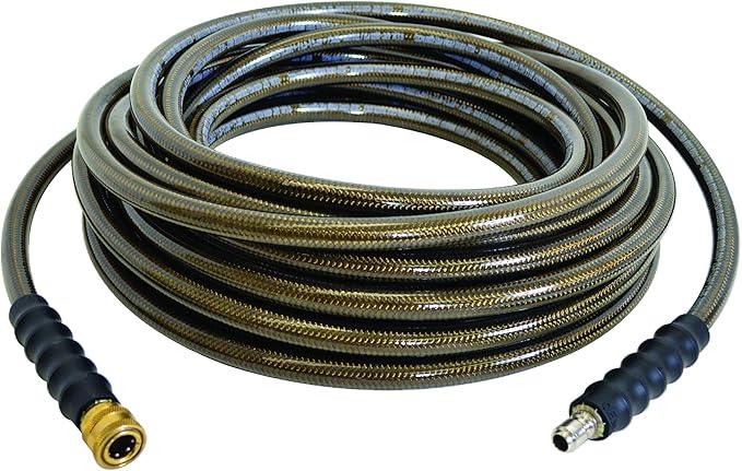 Simpson Cleaning 41034 Monster Series 4500 PSI Pressure Washer Hose, Cold Water Use, 3/8 Inch Inner Diameter, 200-Foot, Brown - NeatNest