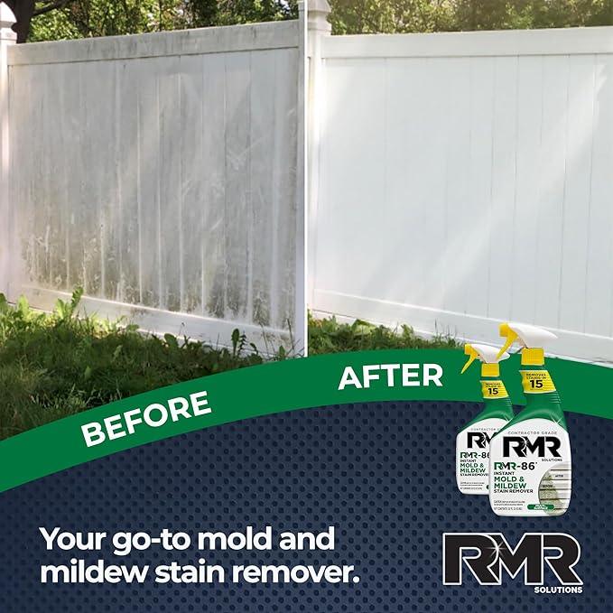 RMR-86 Instant Mold and Mildew Stain Remover Spray - Scrub Free Formula, 2 Pack - 32 oz - NeatNest