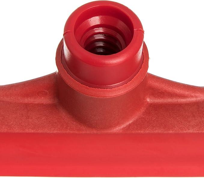 SPARTA 3656705 Plastic Floor Squeegee, Shower Squeegee, Heavy Duty Squeegee With Rubber Blade For Windows, Glass, Shower Doors, Floors, Windshields, 20 Inches, Red - NeatNest