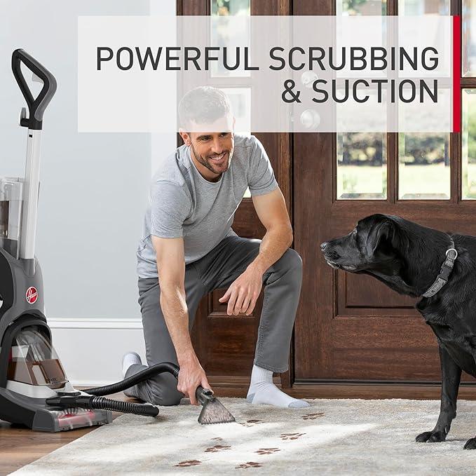 Hoover PowerDash Pet Advanced Compact Carpet Cleaner Machine with Above Floor Cleaning, Lightweight Carpet Shampooer Machine, Pair with a Hoover Carpet Cleaner Solution for a Bright, Refreshed Home - NeatNest