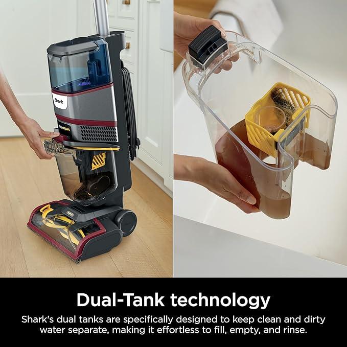 Shark CarpetXpert HairPro Upright Carpet Cleaner, Perfect for Pets, Lightweight & Powerful, Dirt, Grime, Hair & Odor Removal, Carpet Shampooer, Pet Cleaning Solution, Magenta, EX221BRN - NeatNest