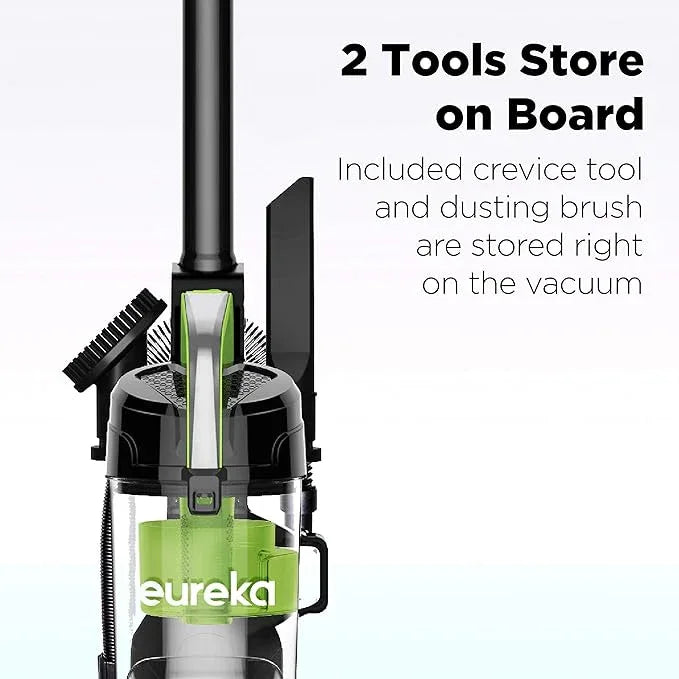 Eureka Airspeed Ultra-Lightweight Compact Bagless Upright Vacuum Cleaner, NEU10AE4, Green - NeatNest