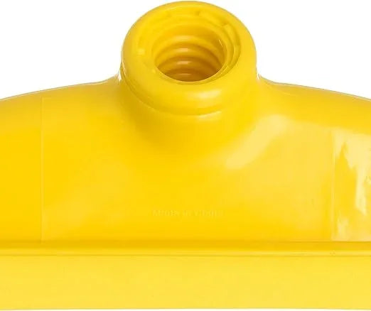 SPARTA 4156704 Plastic Floor Squeegee, Shower Squeegee With Double Foam For Window, Glass, Shower Door, Floor, Windshield, 18 Inches, Yellow, (Pack of 6) - NeatNest