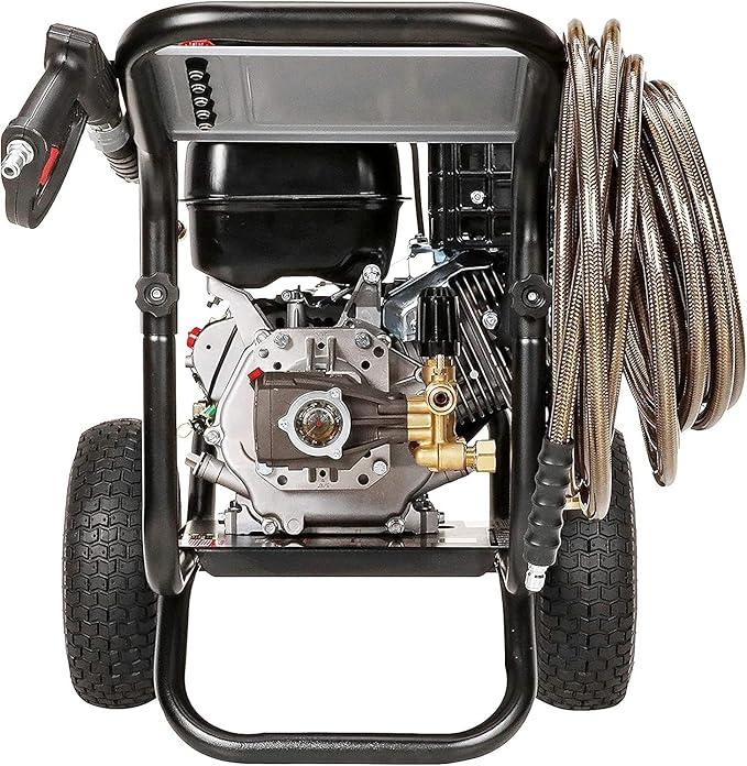 Simpson 4400 PSI Gas Pressure Washer, 4.0 GPM Commercial Power Washer, Cold Water, 50' Hose, PowerShot, 49-State Compliant (PS60843) - NeatNest