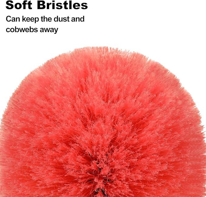 20 Foot High Reach Dusting Kit with 5-12 Foot Extension Pole // High Ceiling Duster with Telescopic Pole // Cobweb Microfiber Duster // Outdoor & Indoor Extendable Duster Cleaning Kit - NeatNest