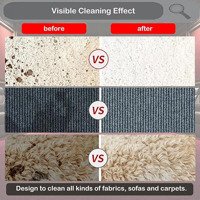 INTSUPERMAI Commercial Carpet Cleaning Machine Carpet Extractor Cleaner 3-in-1 Dry/Wet Cleaner Sofa Curtain Floor Cleaning Machine 70L Tank 110V - NeatNest