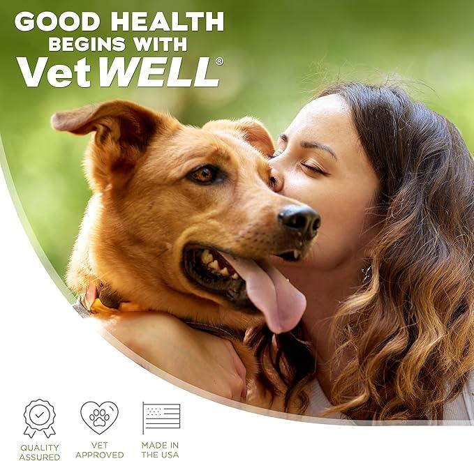 EarWELL by VetWELL Dog Ear Wipes - Otic Cleaning Wipes for Infections and Controlling Ear Odor in Pets - 100 Count - NeatNest