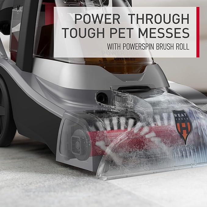 Hoover PowerDash Pet Advanced Compact Carpet Cleaner Machine with Above Floor Cleaning, Lightweight Carpet Shampooer Machine, Pair with a Hoover Carpet Cleaner Solution for a Bright, Refreshed Home - NeatNest