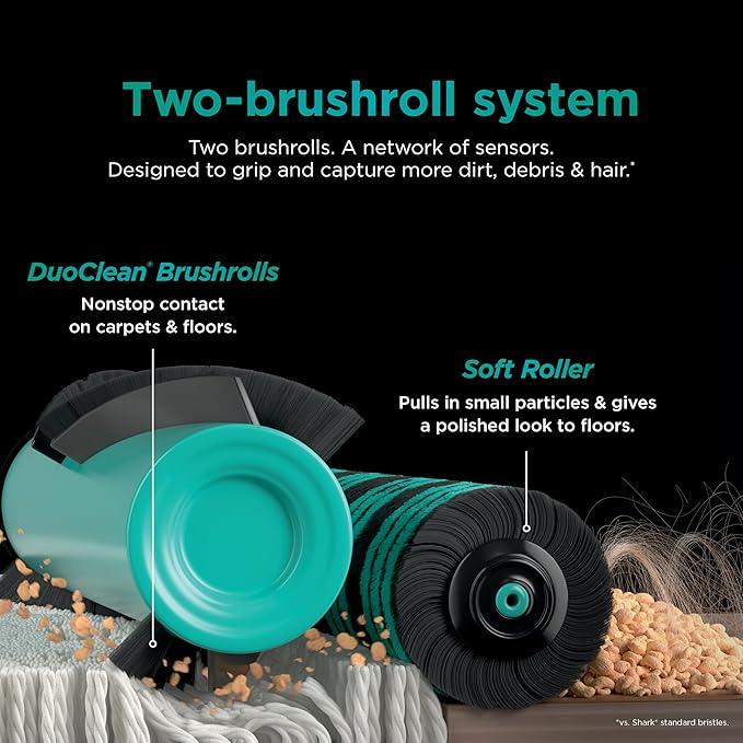 Shark Detect Pro Lift-Away ADV Bagless Upright Vacuum with DuoClean Detect, HEPA Filter, Anti-Allergen, Powerful Suction, and Odor Neutralizer Technology, Evergreen, LA802 - NeatNest
