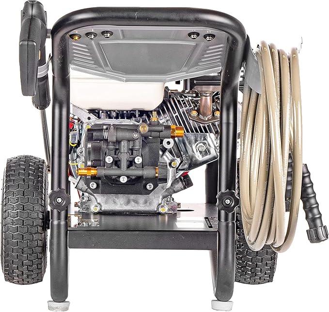 Simpson 61014 3500 PSI at 2.5 GPM Honda GX200 with AAA AX300 Axial Cam Pump Cold Water Professional Gas Pressure Washer PS61002-S - NeatNest
