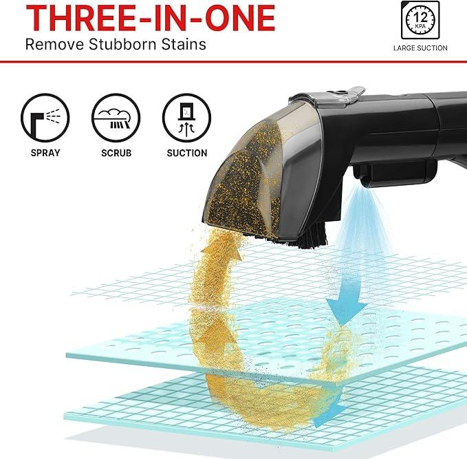 Shop-Vac Portable Carpet and Upholstery Cleaner Machine, Powerful Spot Cleaner for Pet Stains, Sofa, Rug, Mattress, Curtain and Window, Lightweight with One Cleaner Solutions - NeatNest