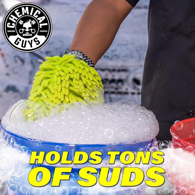 Chemical Guys HOL121 Best Car Wash Bucket Kit, (Safe for Cars, Trucks, SUVs, RVs & More) 11 Items - NeatNest