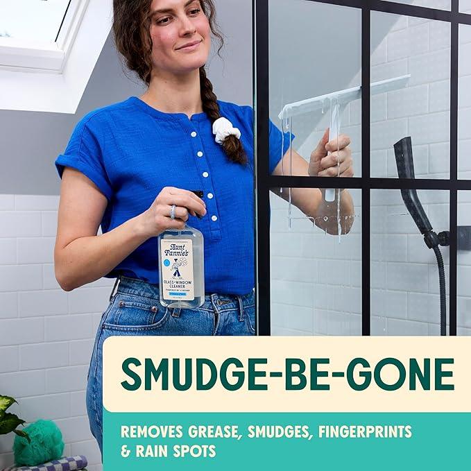 Aunt Fannie's Whole Home Cleaning Bundle: All Purpose Spray, Floor Cleaner, Glass & Window Cleaner, Multi-Surface Wipes, Carpet Refresher - NeatNest
