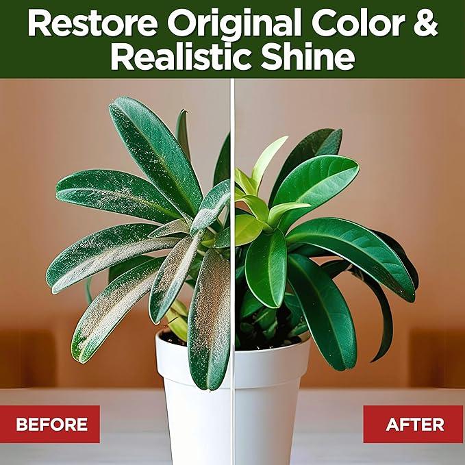 Sparkle Plenty Silk Sensation Artificial Flower & Plant Leaf Cleaner and Shine - Fake Flower Dusting Spray - Silk Plant Cleaner Spray No Wipe - Drip Dry Cleaning Supplies for Artificial Tree (32oz) - NeatNest