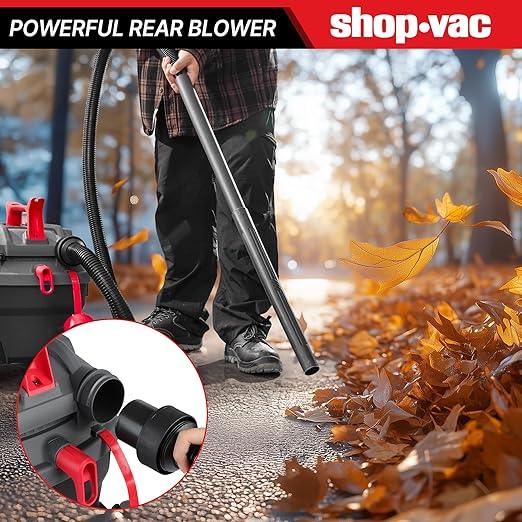 Shop-Vac 5430096 Wet/Dry Vacuum, 4 Gallon, 4 Peak HP, 1.25 Inch Diameter x 7 Foot Hose, 15 Foot Cord, Ideal for Jobsite, Garage, Workshop & Home - NeatNest