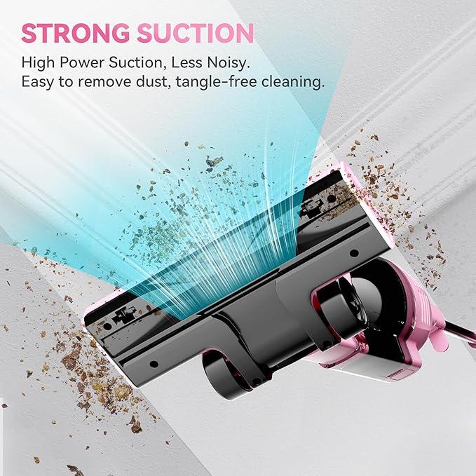 Vazone R6X Corded Stick Vacuum Cleaners for Home, 20Kpa Powerful Suction Stick Vacuum with 16Ft Cord, 2 in 1 Lightweight Handheld Vacuum Cleaner for Hardwood Floor Pet Hair - NeatNest