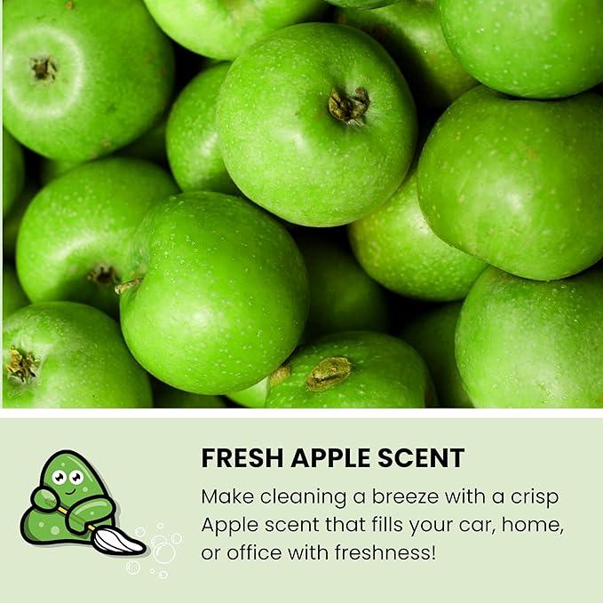 Slime Buddies Car Cleaning Gel Putty - 6 Pack Apple Scented Interior Detailing Tool for Cup Holder, Air Vent & Keyboard - Reusable Auto Detailing Accessories - Dust Remover Goop - Gifts for Men Women - NeatNest