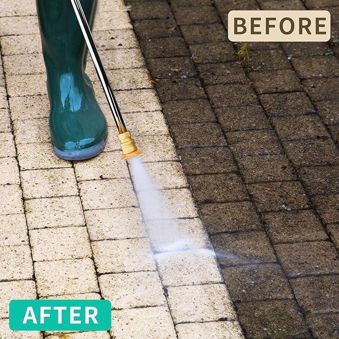 2025New Pressure Power Washer with 4 Quick Connect Nozzles, Inlet Hose & Filter, Foam Cannon for Cars/Fences/Driveways/Patios/Home Cleaning 4200PSI - NeatNest