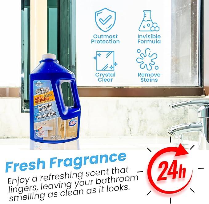 SURF PRO Shower Glass Cleaner Buster Economic Refill (1.89L) - NeatNest