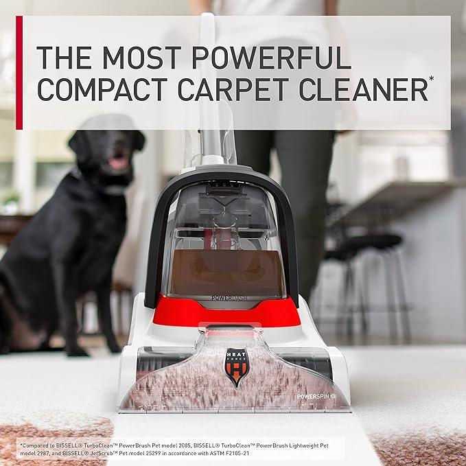 Hoover PowerDash Pet+ Compact Carpet Cleaner Machine, Lightweight Carpet Shampooer Machine, Pair with a Hoover Carpet Cleaner Solution for a Bright, Refreshed Home - NeatNest