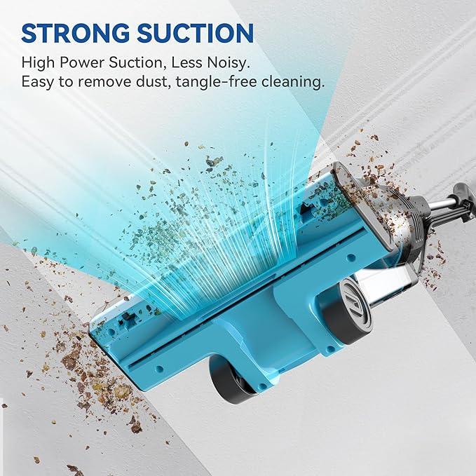 Vazone R6X Corded Stick Vacuum Cleaners for Home, 20Kpa Powerful Suction Stick Vacuum with 16Ft Cord, 2 in 1 Lightweight Handheld Vacuum Cleaner for Hardwood Floor Pet Hair - NeatNest