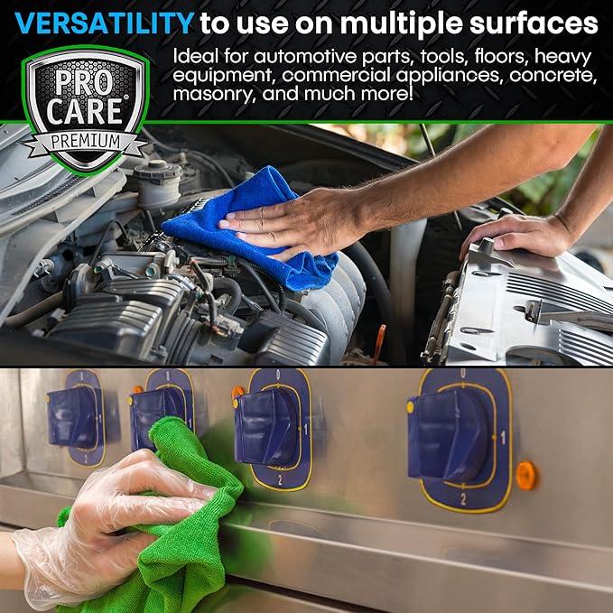 Procare - Degreaser Concentrate - Tool, Shop Floor, Engine & Commercial Kitchen Cleaner - Cleaning Supplies - Degreaser - Made in the USA (1 Gallon) - NeatNest