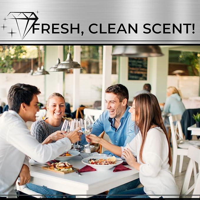 Restaurant Bio-Deodorizing Floor Cleaner - Heavy Duty Commercial Concentrated Enzyme Degreaser and Odor Eliminator for Mopping Tile, Laminate, Hardwood & More - NeatNest