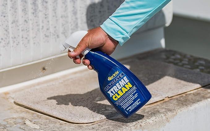 STAR BRITE Ultimate Xtreme Clean - High-Performance All-Surface Cleaner Degreaser, Ideal for Aluminum, Fiberglass, Plastic, Chrome, Stainless, Leather, and Rubber Surfaces - NeatNest