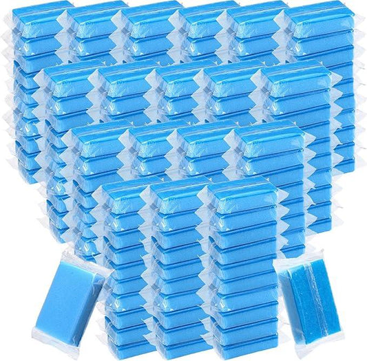 Tioncy 180 Pcs Individually Wrapped Sponges Bulk Kitchen Brown Non Scratch Scrub Sponges Dual Sided Cleaning Scrubber for Household Washing Dishes, Pots, Pans, Sinks, Stoves, Appliances, Car, Bike - NeatNest