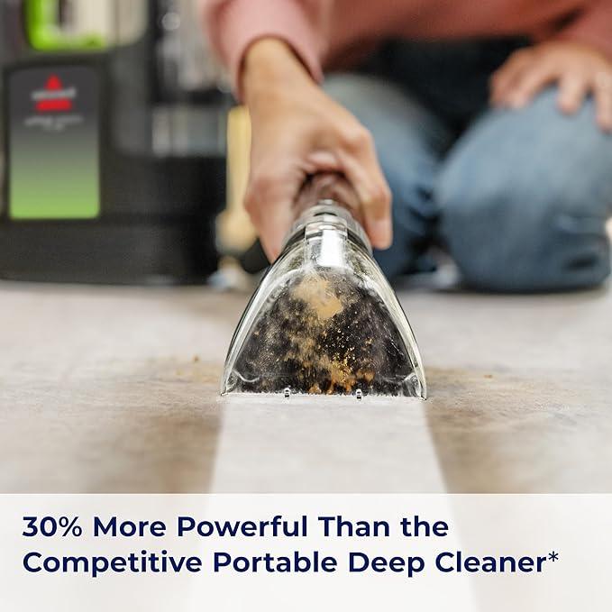 BISSELL® Little Green® Max Pet Portable Carpet and Upholstery Deep Cleaner, Car/Auto Detailer, with Self-Cleaning Tough Stain Tool and Pet Hair Removal Tool (3860) - NeatNest