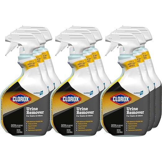 CloroxPro Urine Remover for Stains and Odors Spray, 32 Ounces (Package May Vary) - NeatNest
