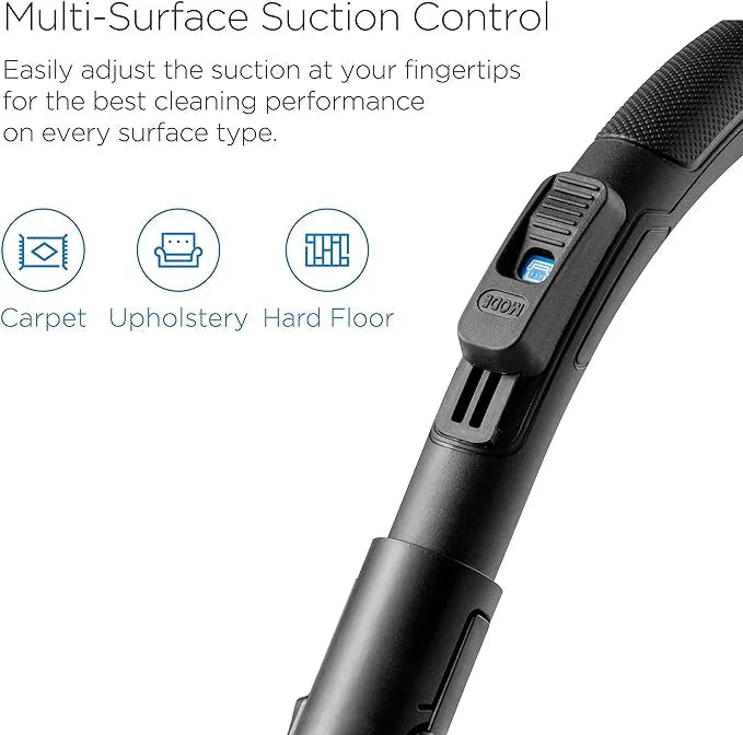 Eureka Bagless Canister Vacuum Cleaner, Lightweight Vac for Carpets and Hard Floors, w/Filter, Blue, Whirlwind NEN110B - NeatNest