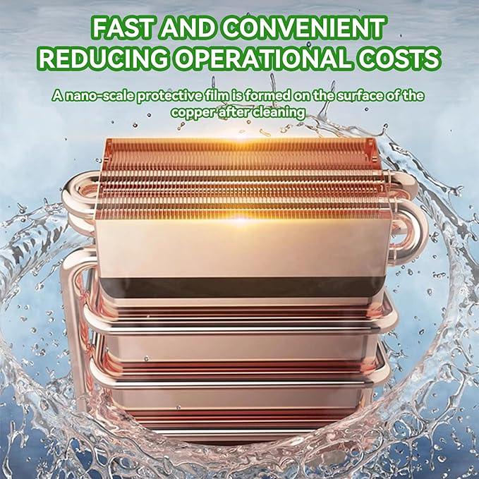 Copper Cleaner & Rust Remover & Polish - 3-in-1 Formula Action Fast-Acting Removes Rust, Oxidation and Restores Shine | Professional Grade Brass Cleaner Safe for Various Copper Products (3.8kg) - NeatNest