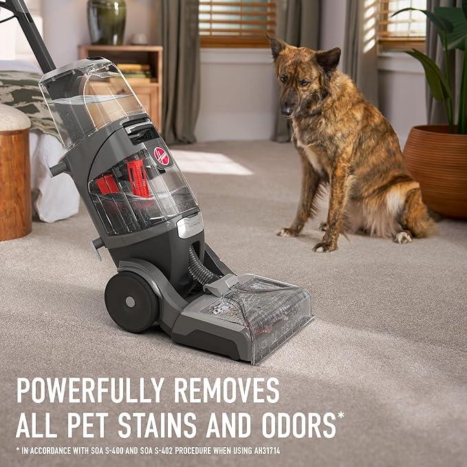 Hoover SmartWash Pet XL Upright Carpet Cleaner Machine for Carpet and Upholstery, Automatic Deep Cleaning Carpet Shampooer, Converts to Spot Cleaner, Pair with Hoover Carpet Cleaner Solution - NeatNest