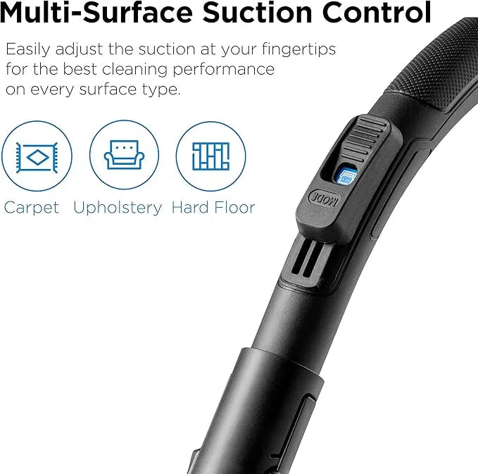 Eureka WhirlWind Bagless Canister 2.5L Vacuum Cleaner, Lightweight Vac for Carpets and Hard Floors, NEN110A, Blue - NeatNest