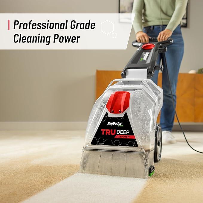 Rug Doctor Pet TruDeep Carpet Cleaner, Pet Upholstery Tool, Best-In-Class Suction Power, Dual Brush Cross-Action Technology for One-Pass Cleaning - NeatNest