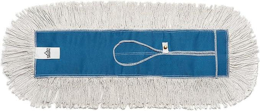 Nine Forty Industrial-Grade 60x5 Cotton Dust Mop Head Refills, Perfect Replacement for Busy Home, Gym, Industrial and Commercial Spaces, Heavy-Duty Mop for Janitorial & Housekeeping Needs - 1 Pack - NeatNest