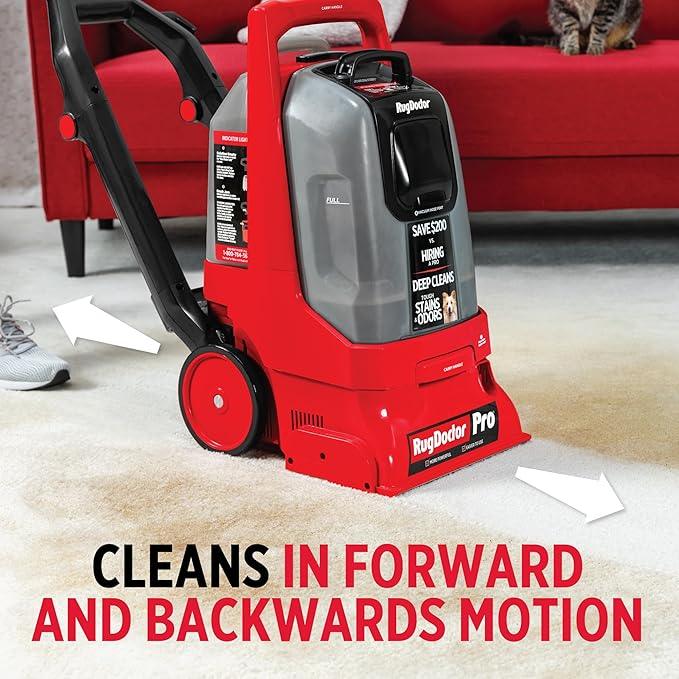 Rug Doctor Pro Deep Commercial Carpet Cleaning Machine, Oxy Bundle, Includes 48 oz. Oxy Cleaning Solution and 22 oz. Professional Oxy Spot & Pre-Treat Cleaner - NeatNest