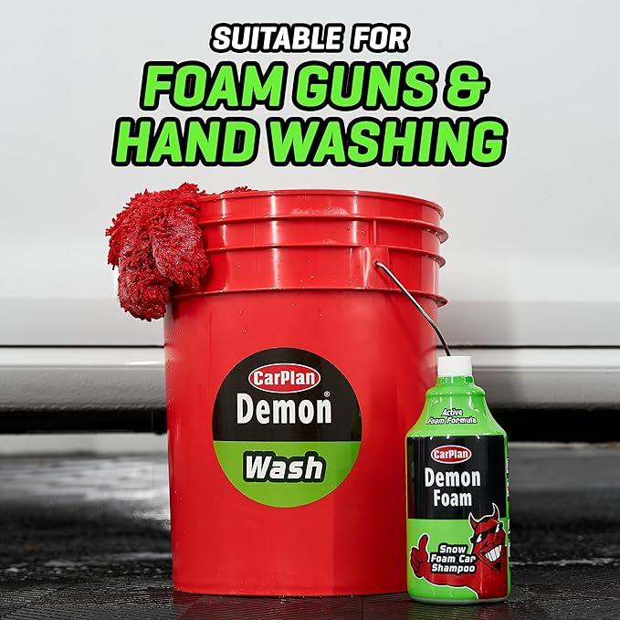 CarPlan Demon Foam 34 fl Oz (1L) - Snow Foam Shampoo - NeatNest