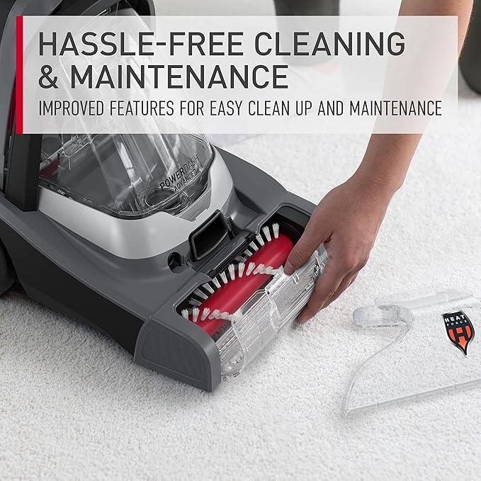 Hoover PowerDash Pet Advanced Compact Carpet Cleaner Machine with Above Floor Cleaning, Lightweight Carpet Shampooer Machine, Pair with a Hoover Carpet Cleaner Solution for a Bright, Refreshed Home - NeatNest