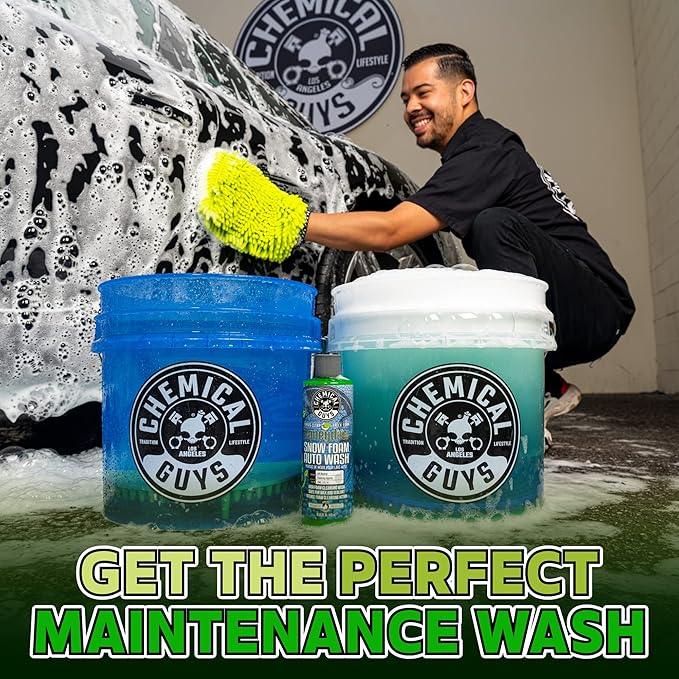 Chemical Guys Car Wash Soap for Foam Cannon or Bucket, Honeydew Snow Foam Car Wash Soap for Trucks, Motorcycles, RVs & More, Super Suds, Honeydew Scent - 128 oz (1 Gallon) - NeatNest