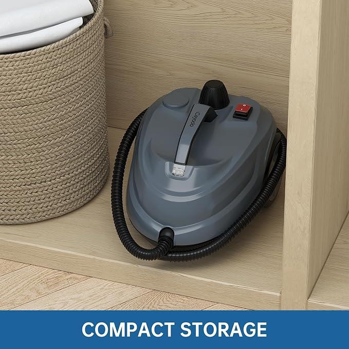 Steam Cleaner, Powerful Heavy Duty Canister Steamer with 34 Accessories, Steam Mop with 16.4 Ft Extra-Long Power Cord for Home Floor Cleaning, Grout, Upholstery, Car Detailing, Grey - NeatNest