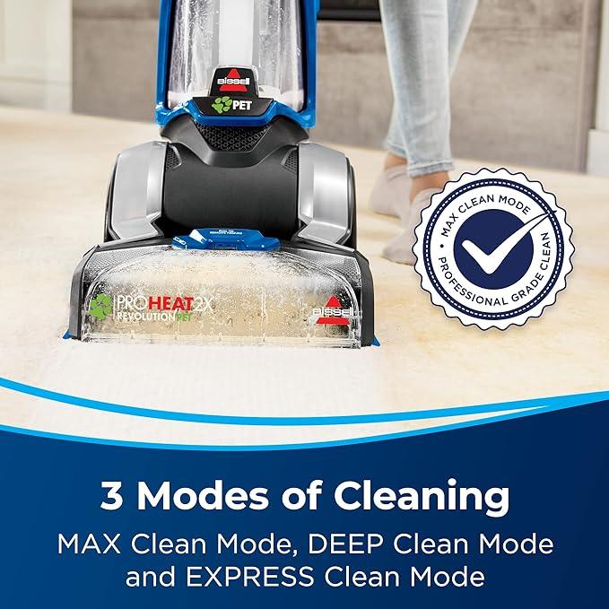 BISSELL ProHeat 2X Revolution Pet Turbo Upright Carpet Cleaner, 35799 - NeatNest