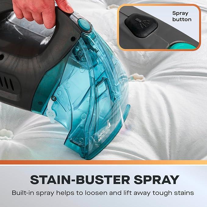 Hausmeister Hydroflex Portable Carpet Cleaner Machine, Upholstery Cleaner Machine for Couch, Car Seats & Pet Stains, 500W Powerful Handheld Deep Cleaner with 3 Brush Heads - NeatNest