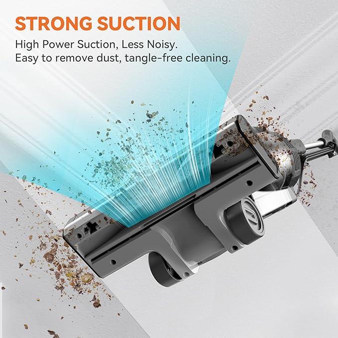 Vazone R6X Corded Stick Vacuum Cleaners for Home, 20Kpa Powerful Suction Stick Vacuum with 16Ft Cord, 2 in 1 Lightweight Handheld Vacuum Cleaner for Hardwood Floor Pet Hair - NeatNest