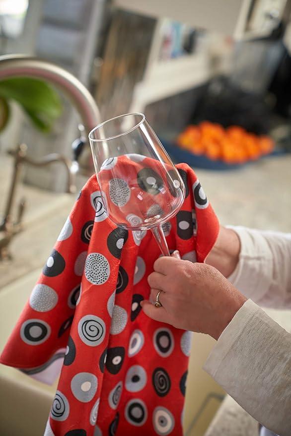 Skoy Cleaning Bundle - Cloth, Scrub, Red Towel and Sink Holder – Environmentally Friendly, Kitchen & Household Use, Plastic-Free Packaging, Great Gift Idea! - NeatNest